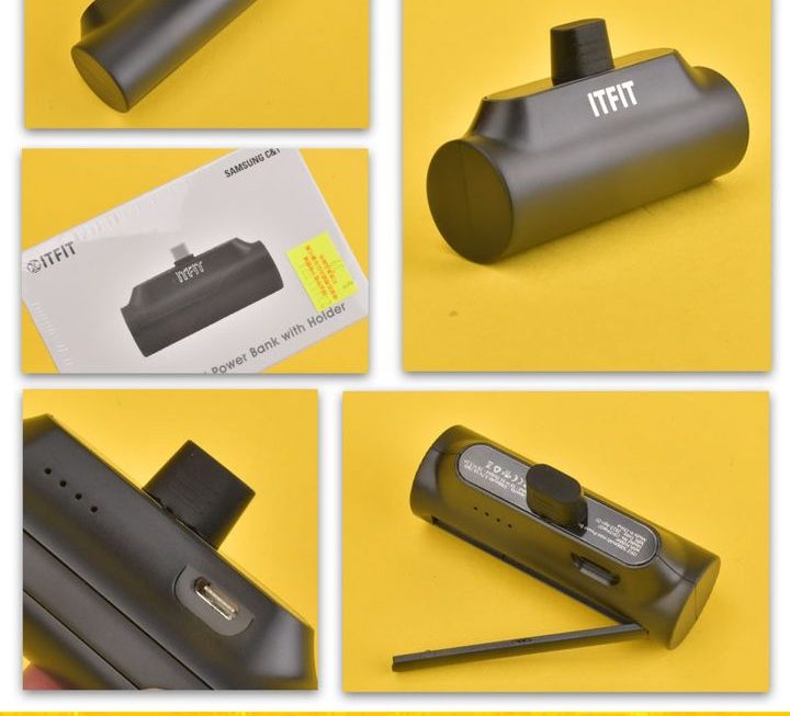 ITFIT迷你行動充電連支架~$39