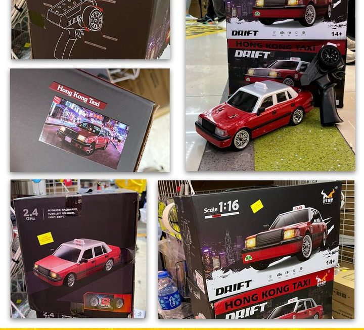 1:16比例的士模型盒裝~$299