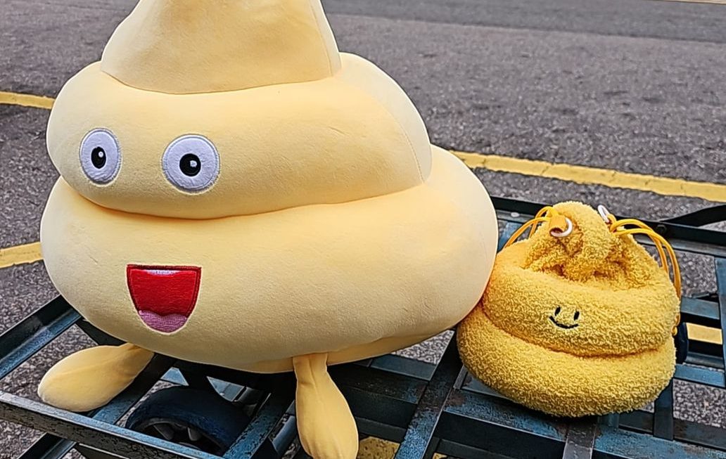各位觀眾、係大c同小c ..門口位