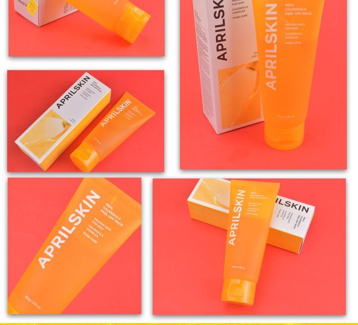APRILSKIN 金盏菊花去角質撕拉面膜~$89