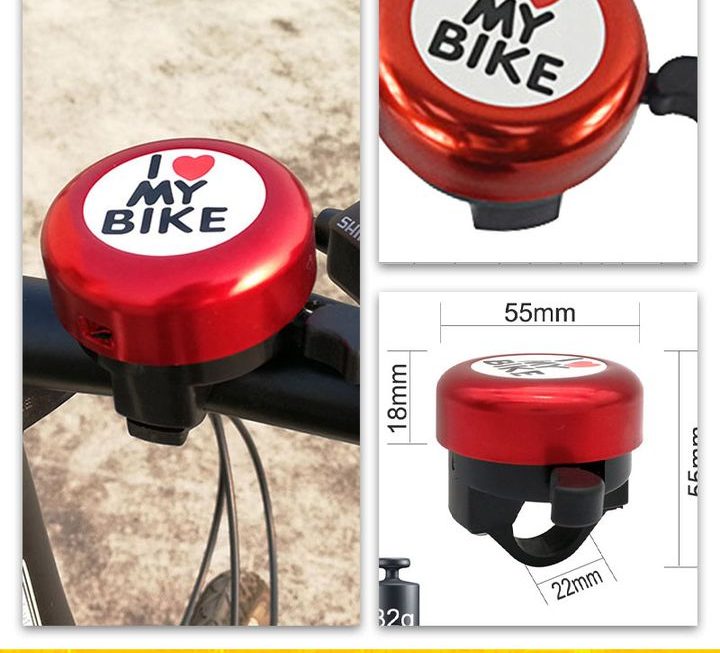I❤MY BIKE單車車鈴~$5/個