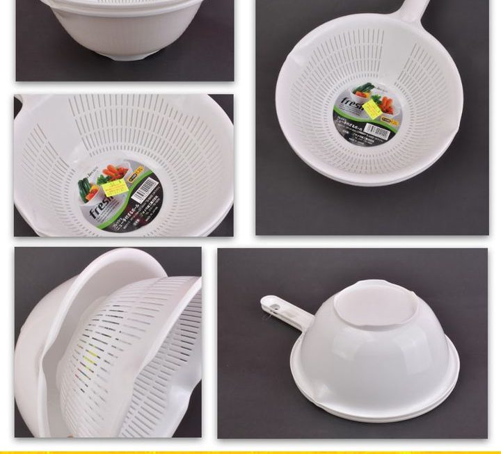 日本製瀝水手柄筲箕～$15