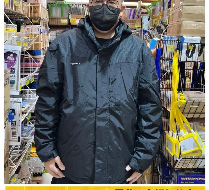 第三代發熱長䄂衝鋒褸~$199