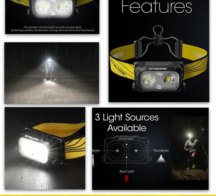 NITECORE NU 25 羽量級照明頭燈 ~$199