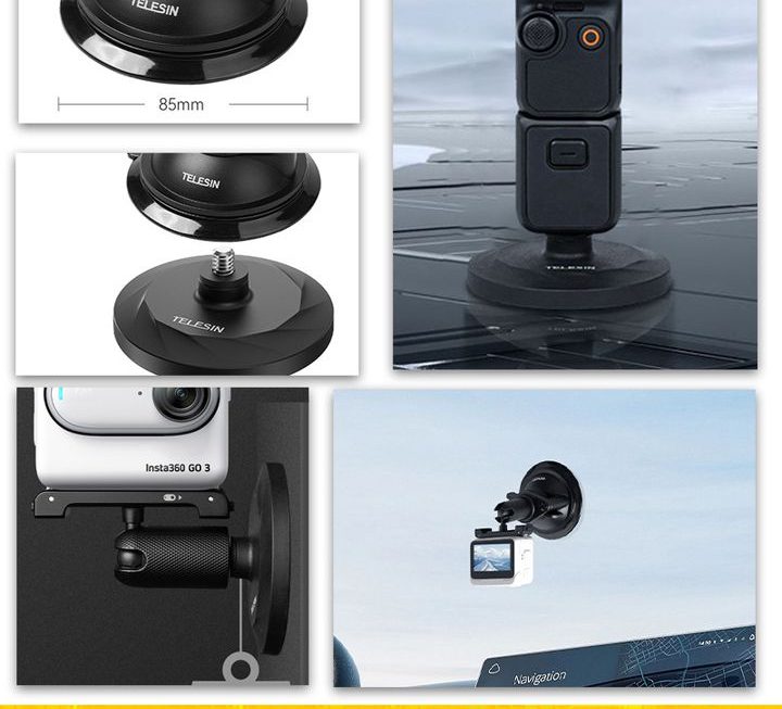 Telesin Insta 360 go 3 專用底座 ~$79