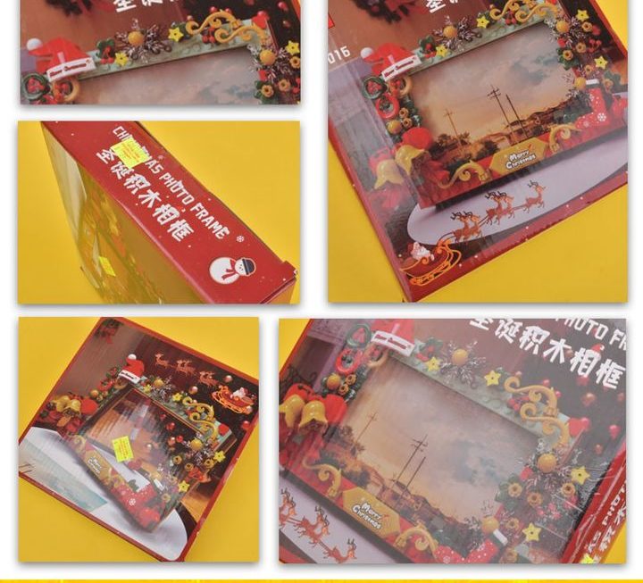 聖誕積木相框套裝~$39