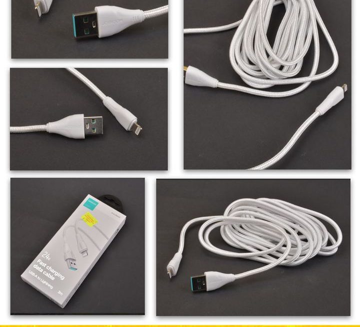 Joyroom USB數據充電線~$25/條