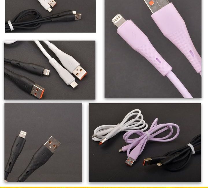Lightning款數據充電線~$9/條