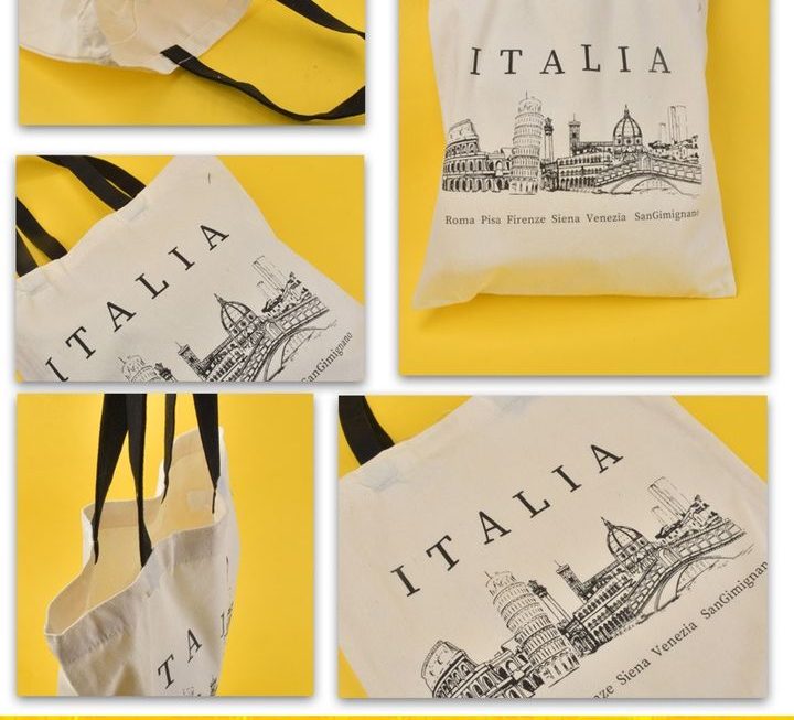 ITALIA手提環保袋~$5