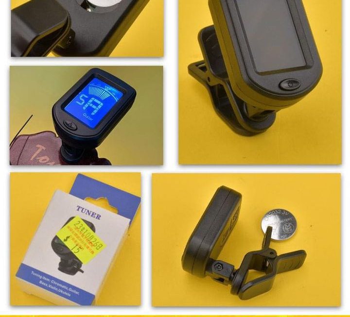 電子調音器~$15