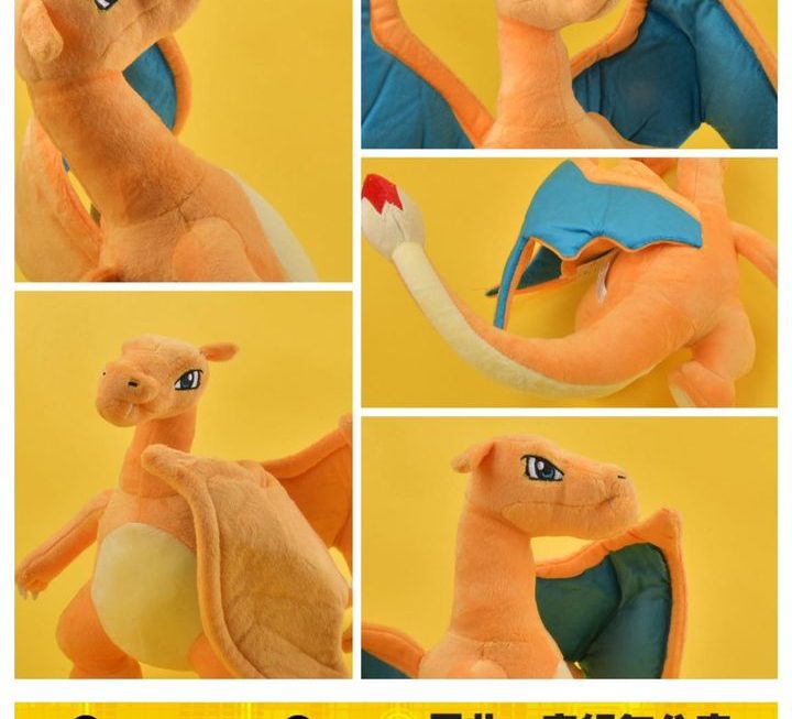 Pokémon噴火龍毛毛公仔~$69