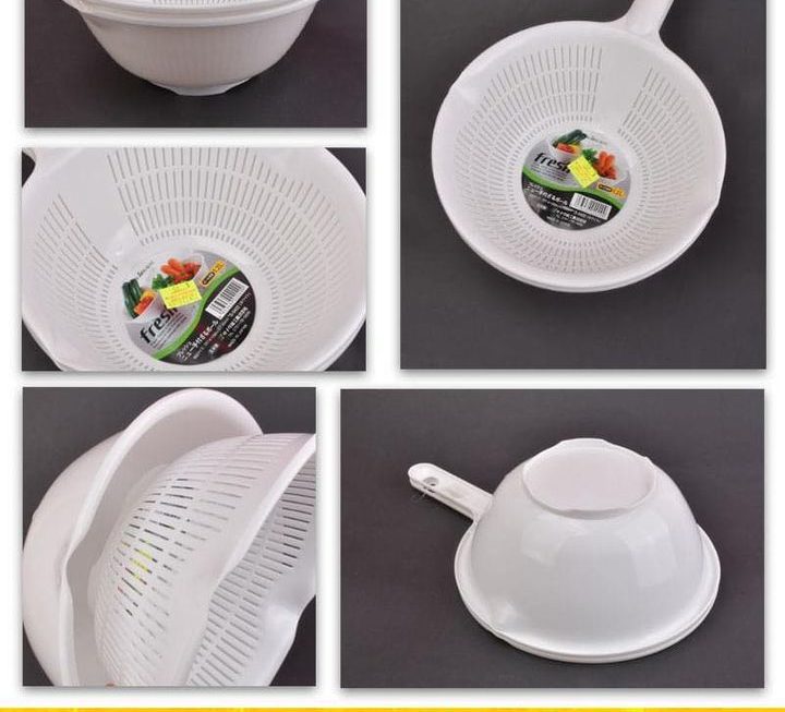 日本製瀝水手柄筲箕～$15
