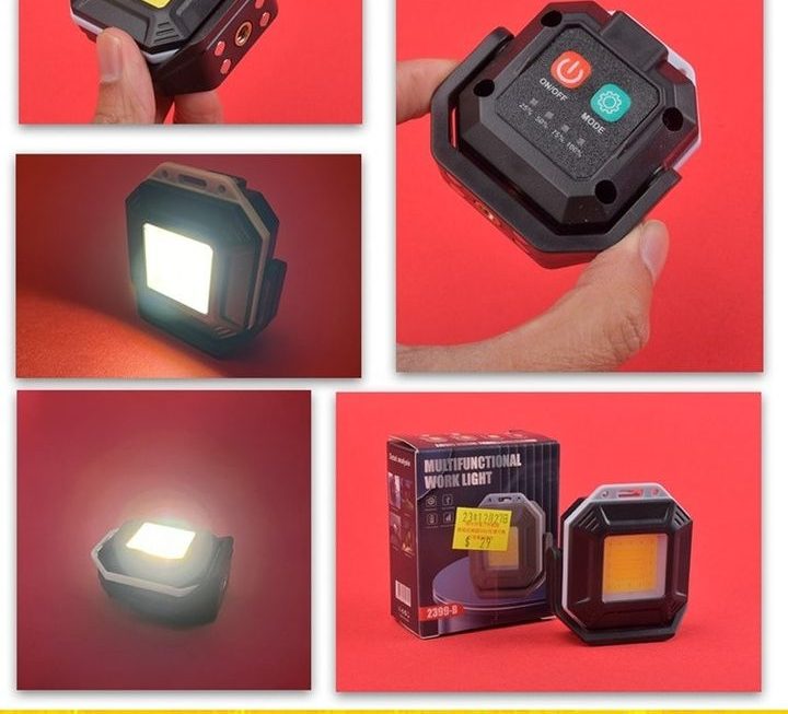 多功能戶外LED正方工作燈~$29