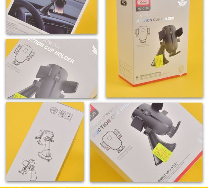 XO吸盤式汽車手機支架~$19