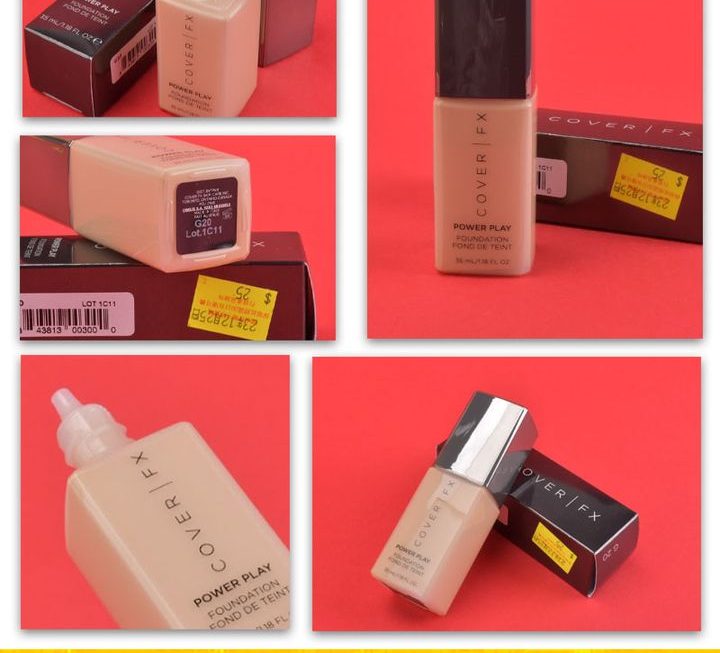 COVER FX粉底液~$25