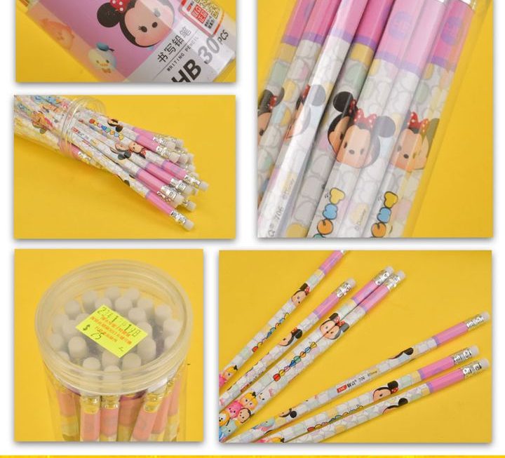 Disney主題鉛筆套裝~$25/套