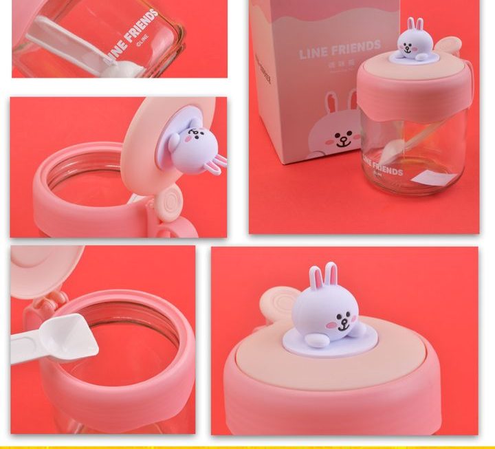 Line Friends 調味粉收納容樽~$29/個