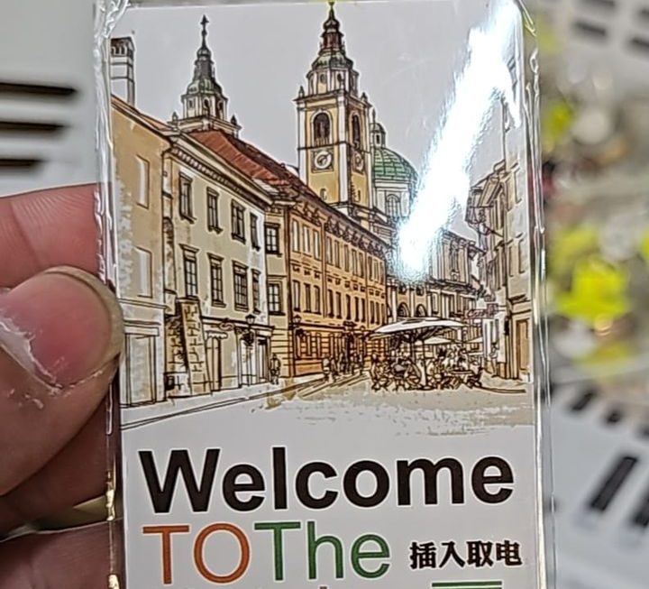 $9 酒店插電門卡只能夠取電。。
