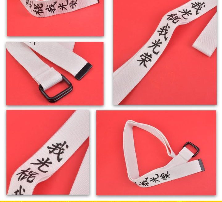 創意造型布腰帶~$9