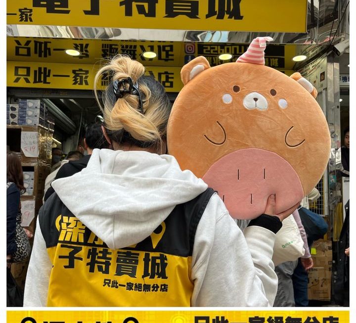 公仔造型厚坐墊~$29張