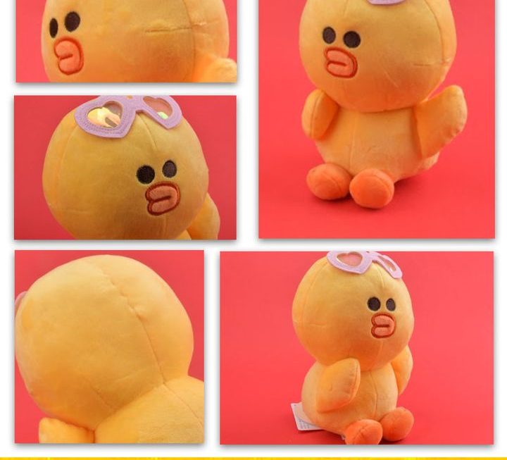 Line friends 主題毛公仔~$39/款