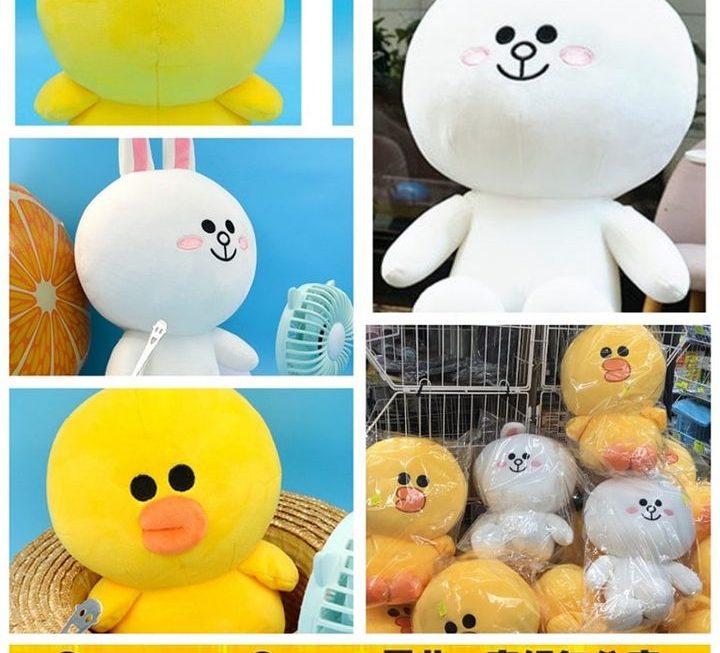 Line Friends攬攬公仔~$39/個