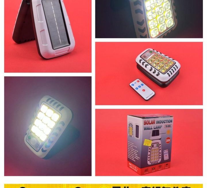 太陽能充電感應LED 燈~$35