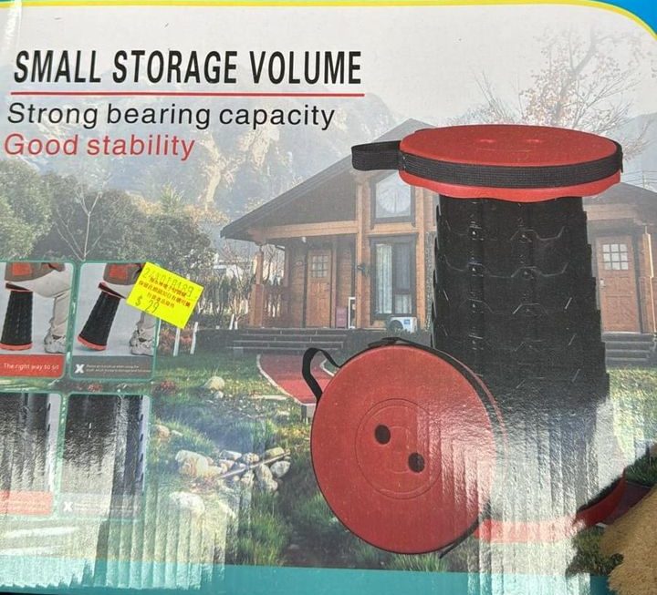 $29 圓形摺凳只有藍黑色門口位