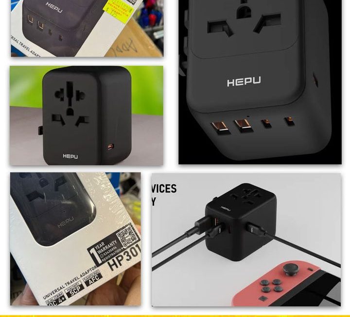 HEPU.HP301萬用旅行充電器~$125