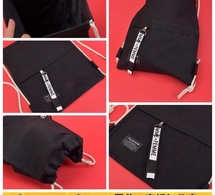 FASHION靚靚索繩袋~$9