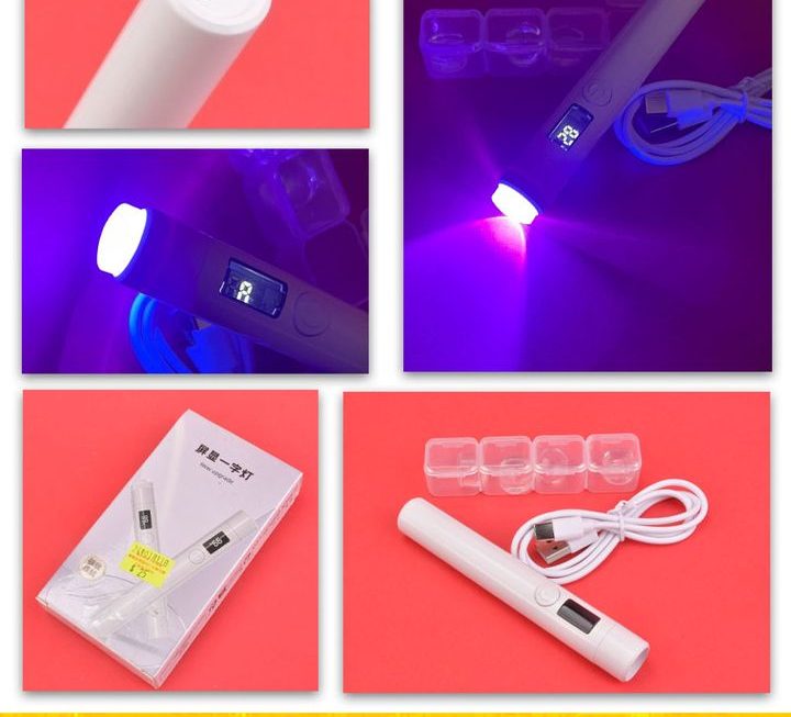 照Jel甲用紫外光燈電筒~$25
