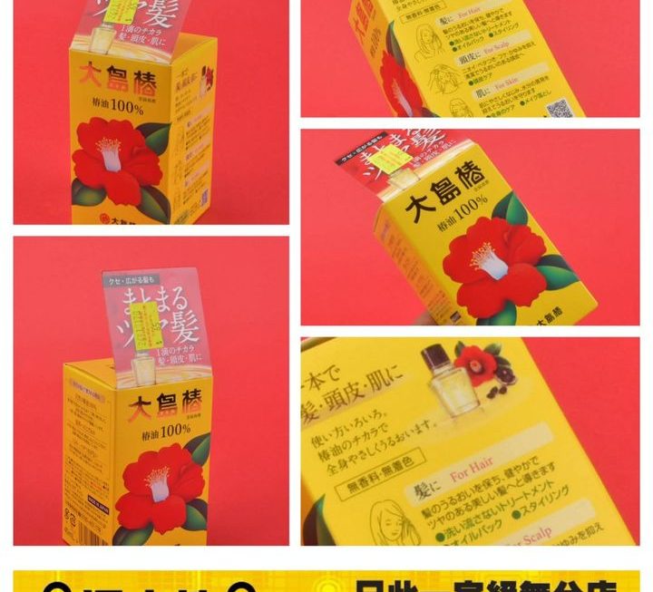 大島椿山茶花修護美髮油~$65