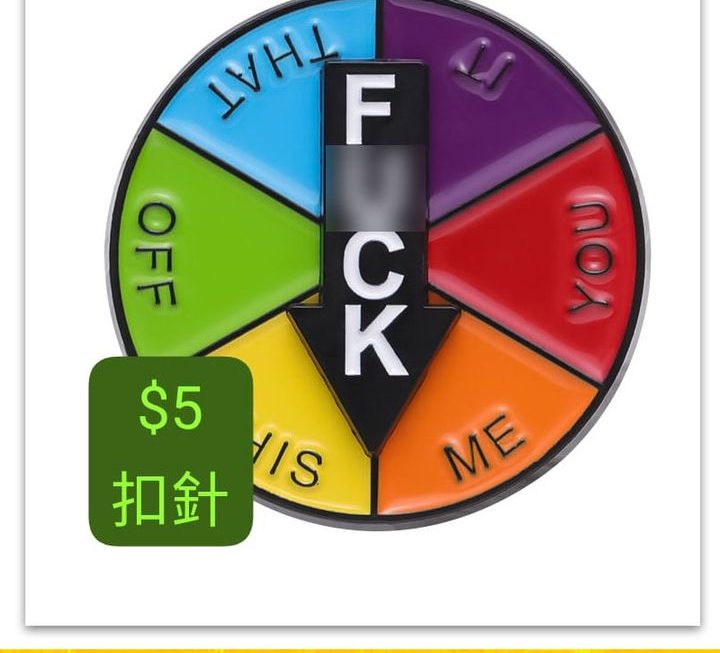 福系徽章仔~$5/個