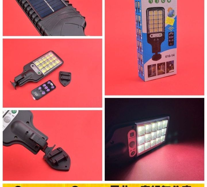 戶外太陽能感應LED燈~$29