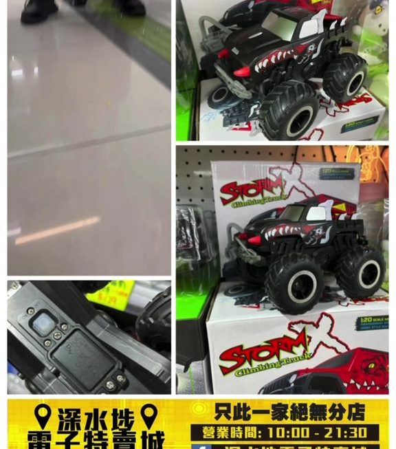 Storm X 遙控大腳八爬山車~$99