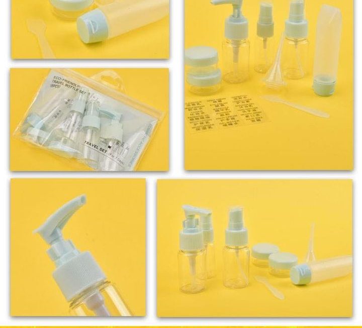 透明化妝品噴霧套裝~$9