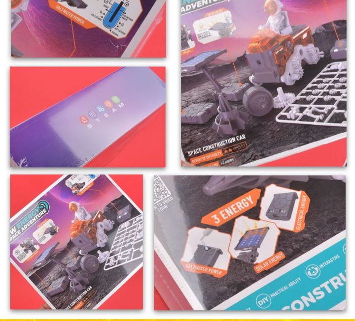 太空主題拼裝玩具套裝~$49
