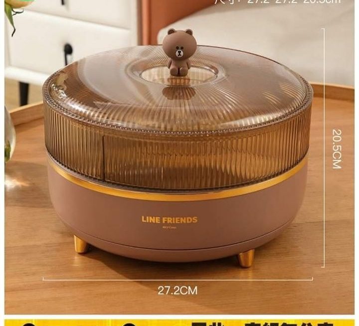 Line Friends主題雙層果盤連蓋~$119