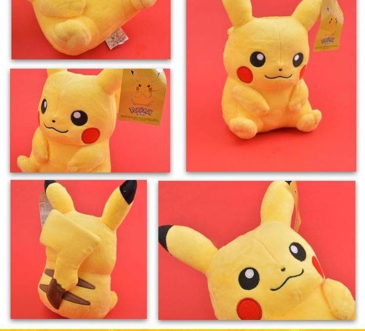 Pokémon 比卡超毛公仔~$39