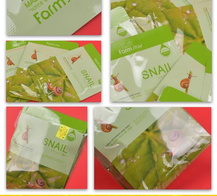 Farmstay蝸牛修護保濕面膜~$25