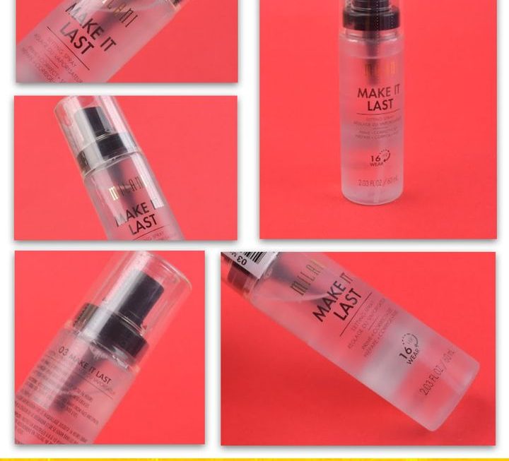 Milani自然透亮定妝噴霧~$15
