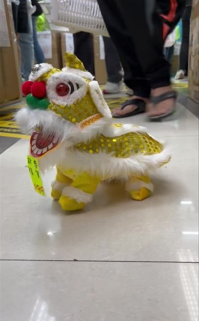 識跳識唱醒獅公仔~$99