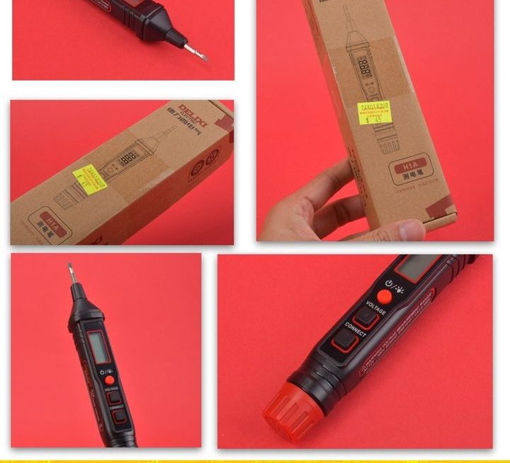 DELIXI智能感應測電筆~$45