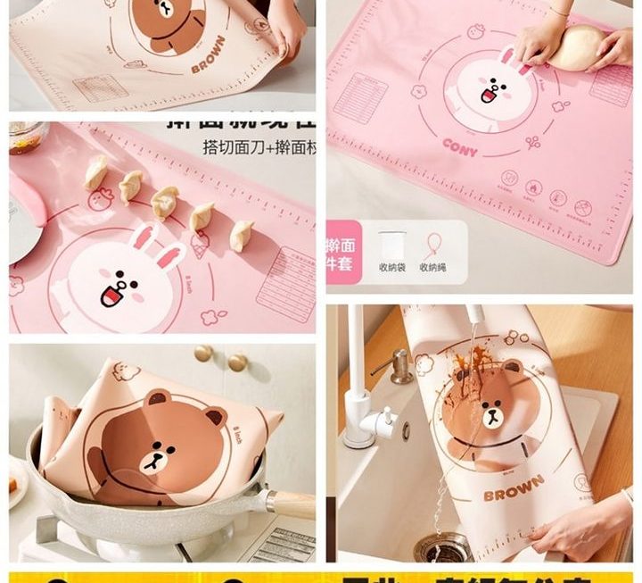 Line Friends整麵包烘焙墊 ~$49/款