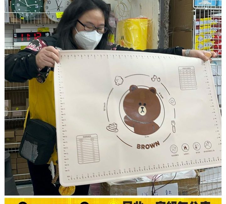 Line Friends整麵包烘焙墊 ~$49/款