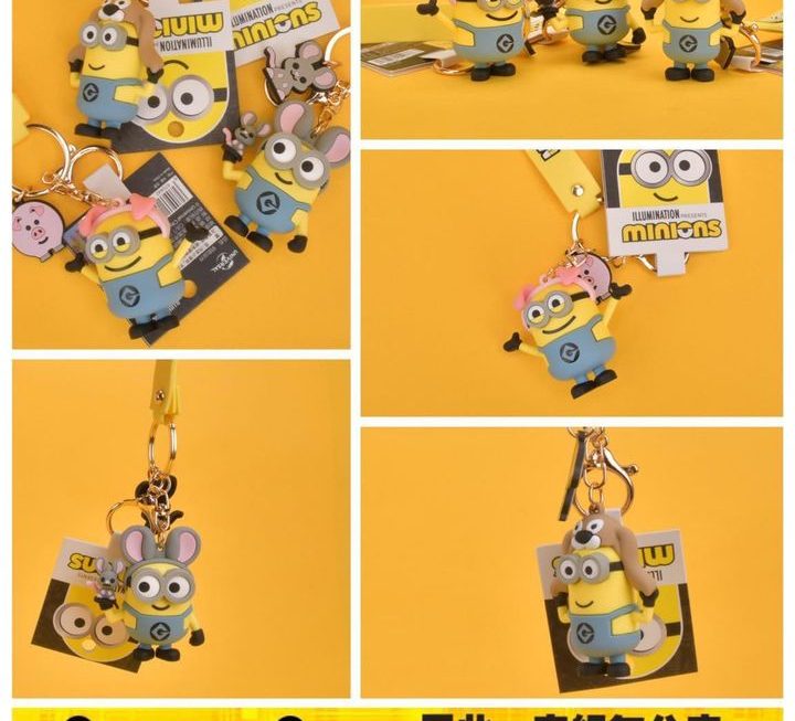 Minions 迷你兵團鎖匙扣~$19/個