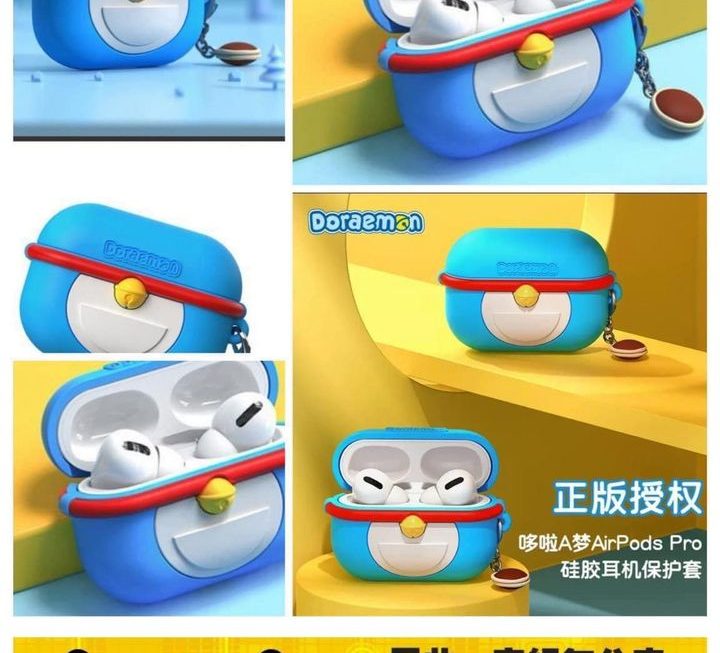 多啦a夢造型耳機AirPods套~$39