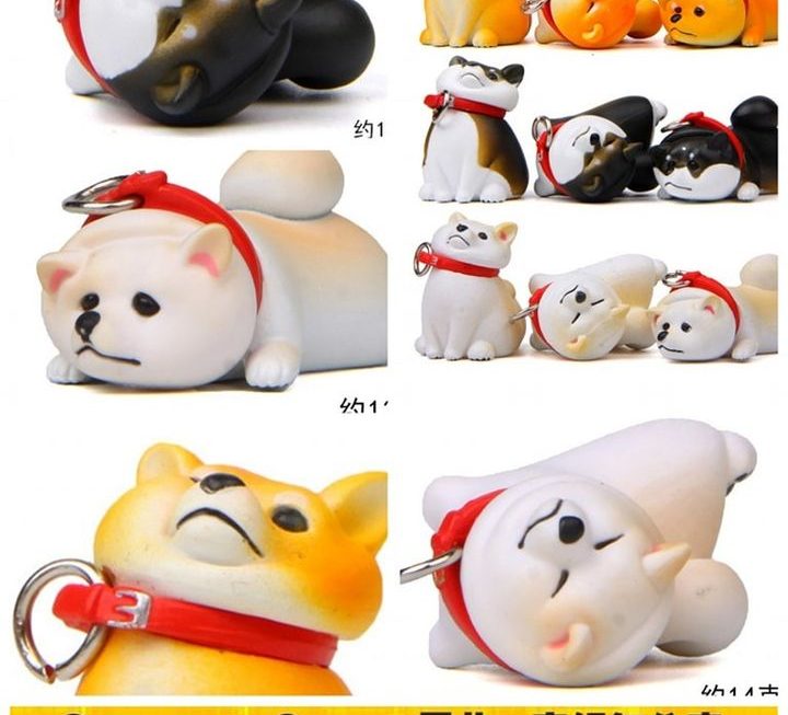 柴犬造型公仔匙扣~$9/個