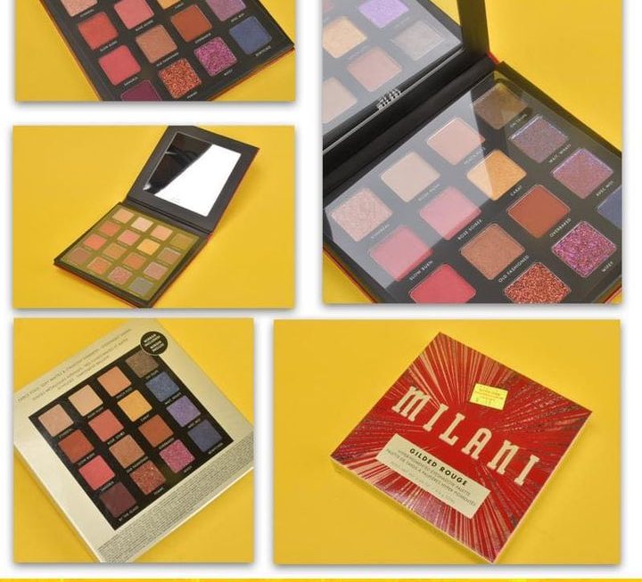 MILANI Gilded Rouge 16色眼影盤 ~$15 減價啦