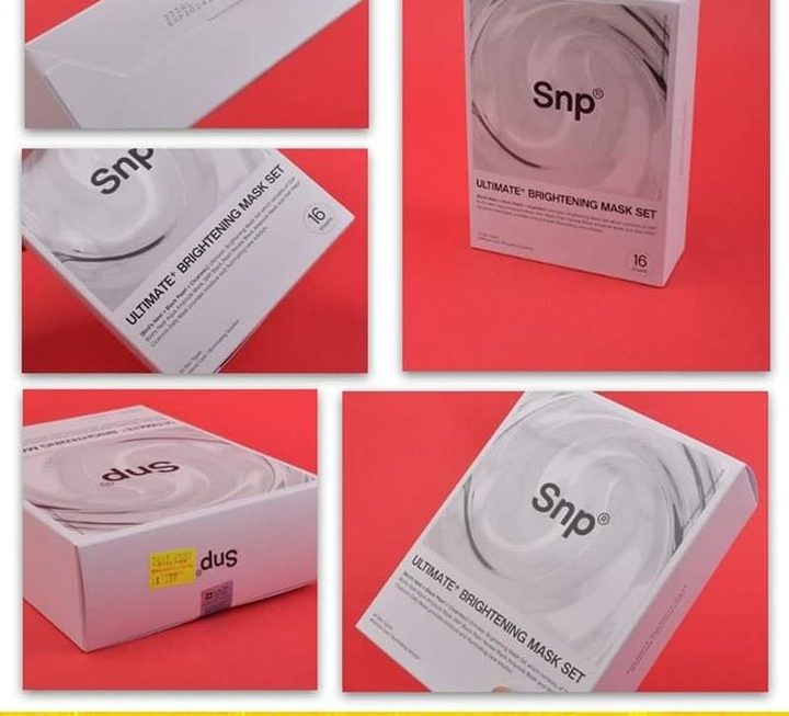 韓國SNP面膜套裝~$39/盒
